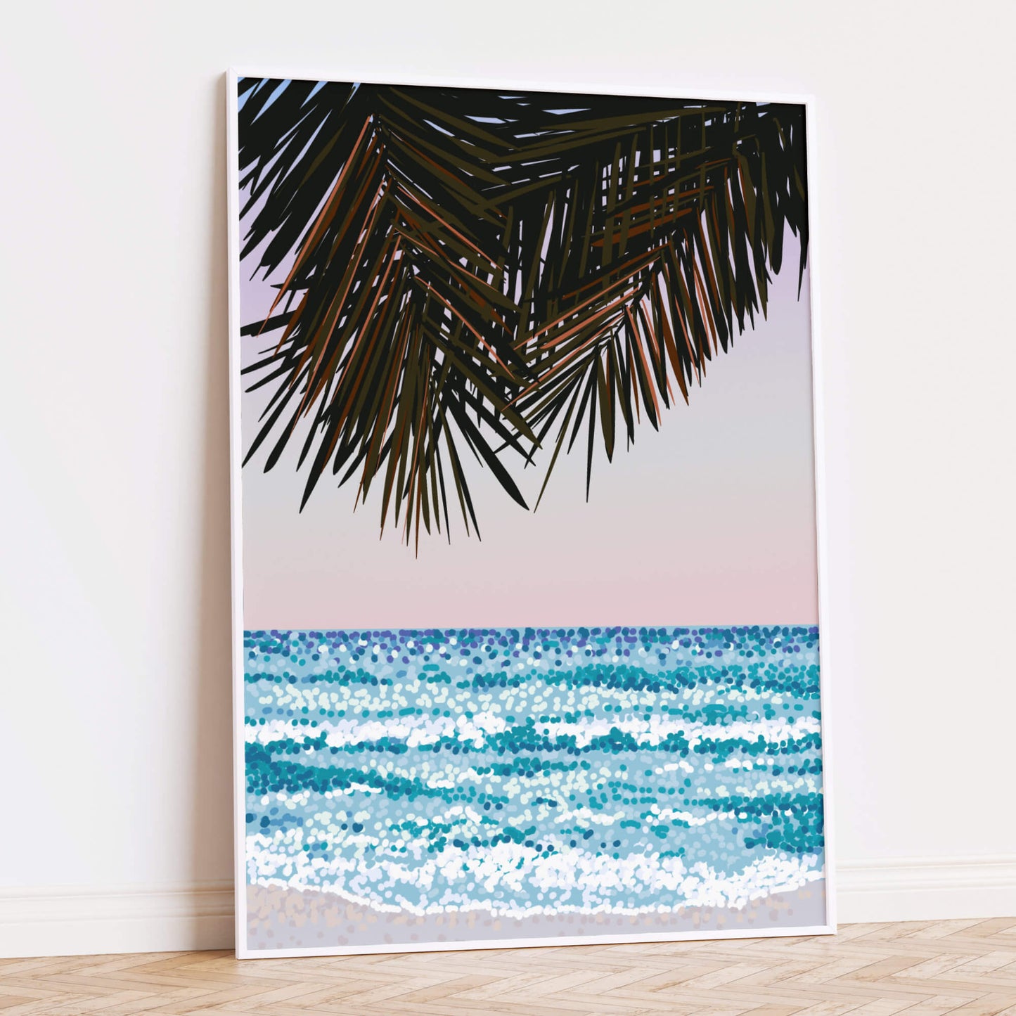 Tropical Beach Print