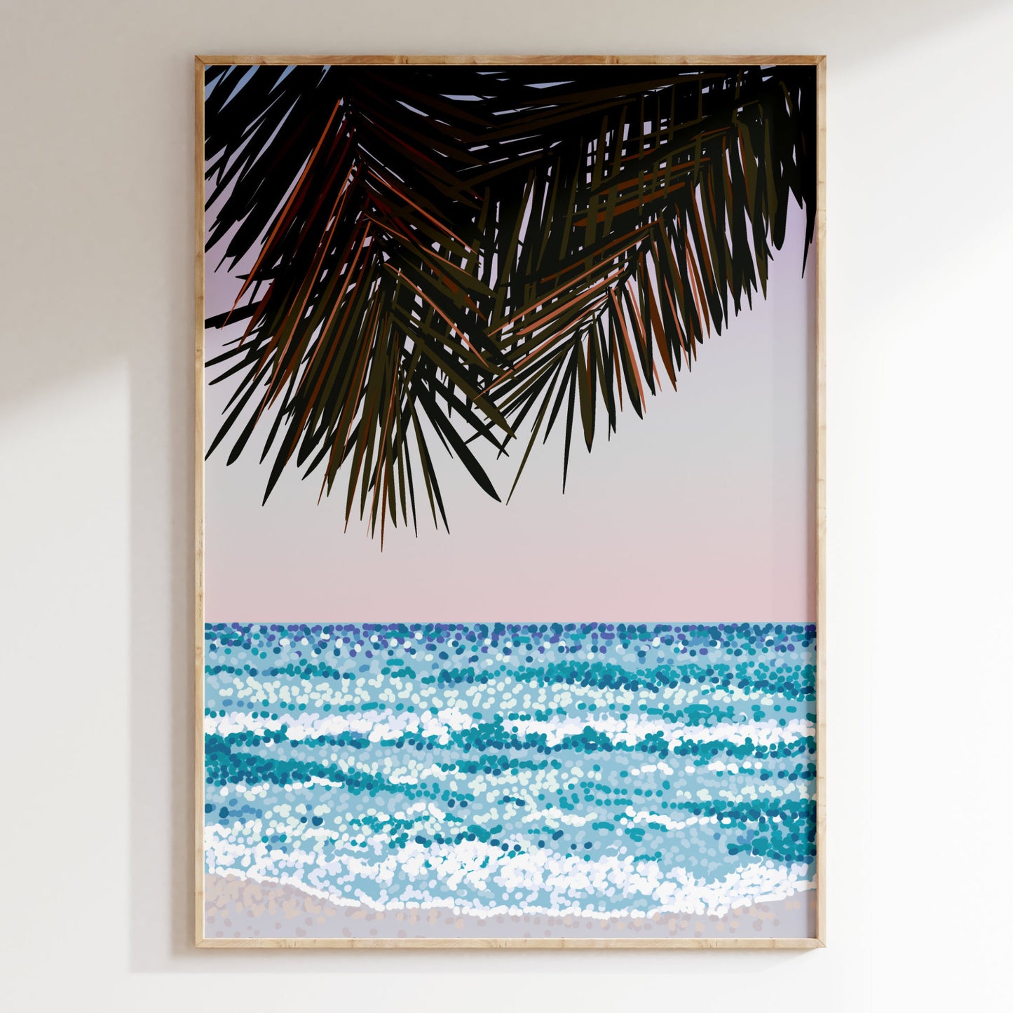 Tropical Beach Print