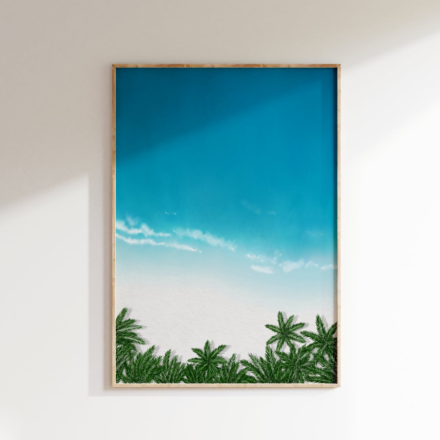 Aerial Beach Print