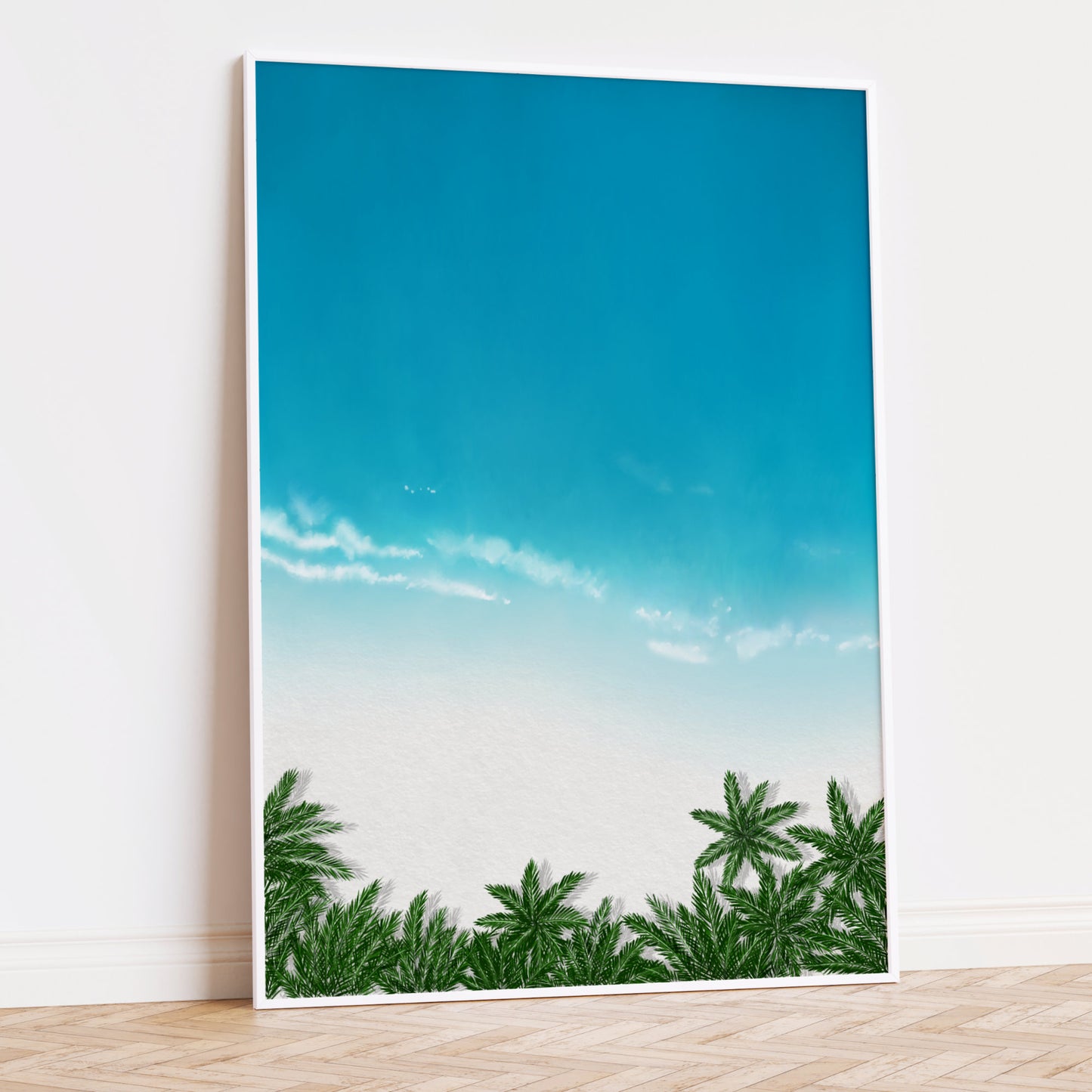 Aerial Beach Print
