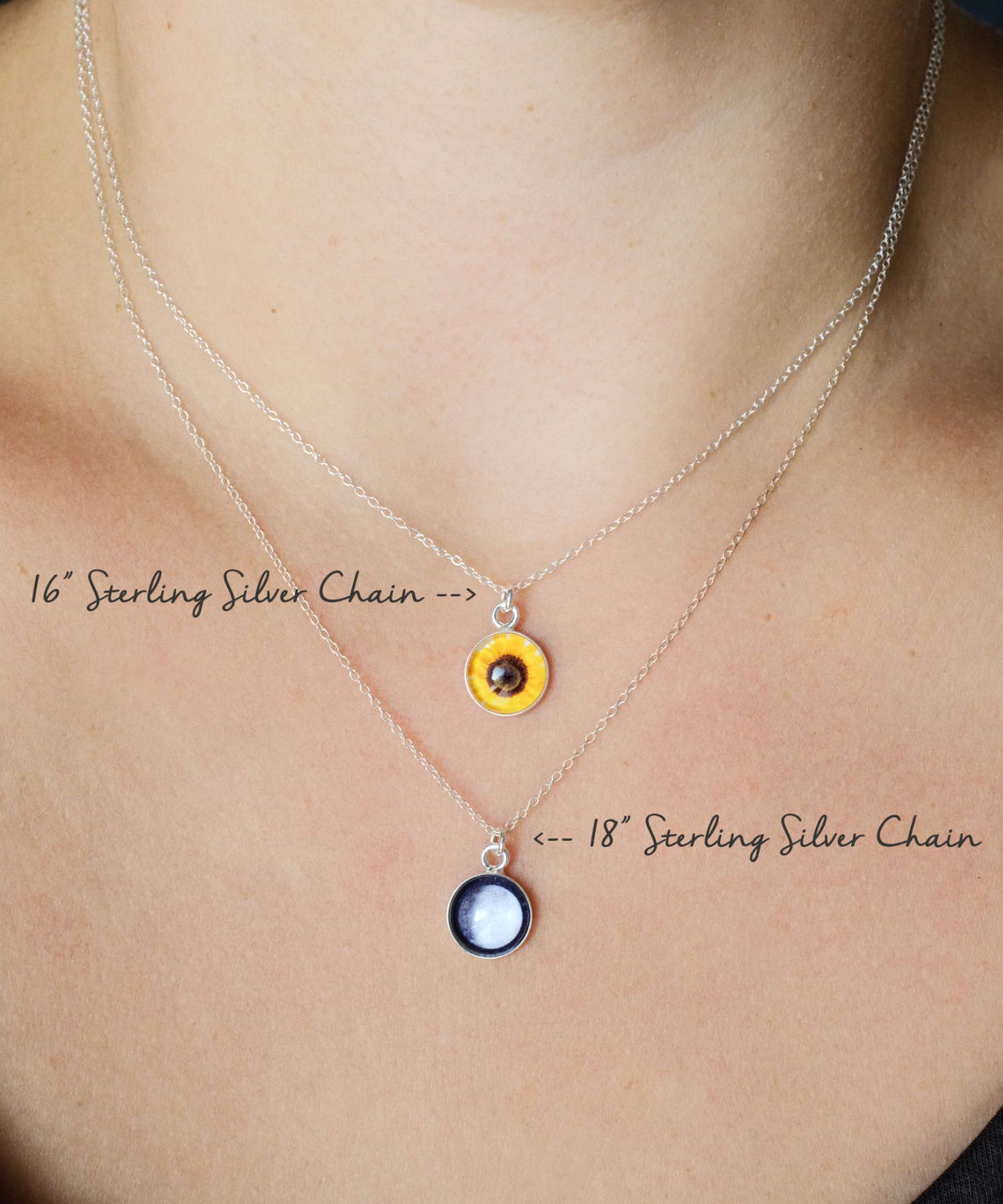 Cassiopi Tiny Necklace Different Chain Lengths