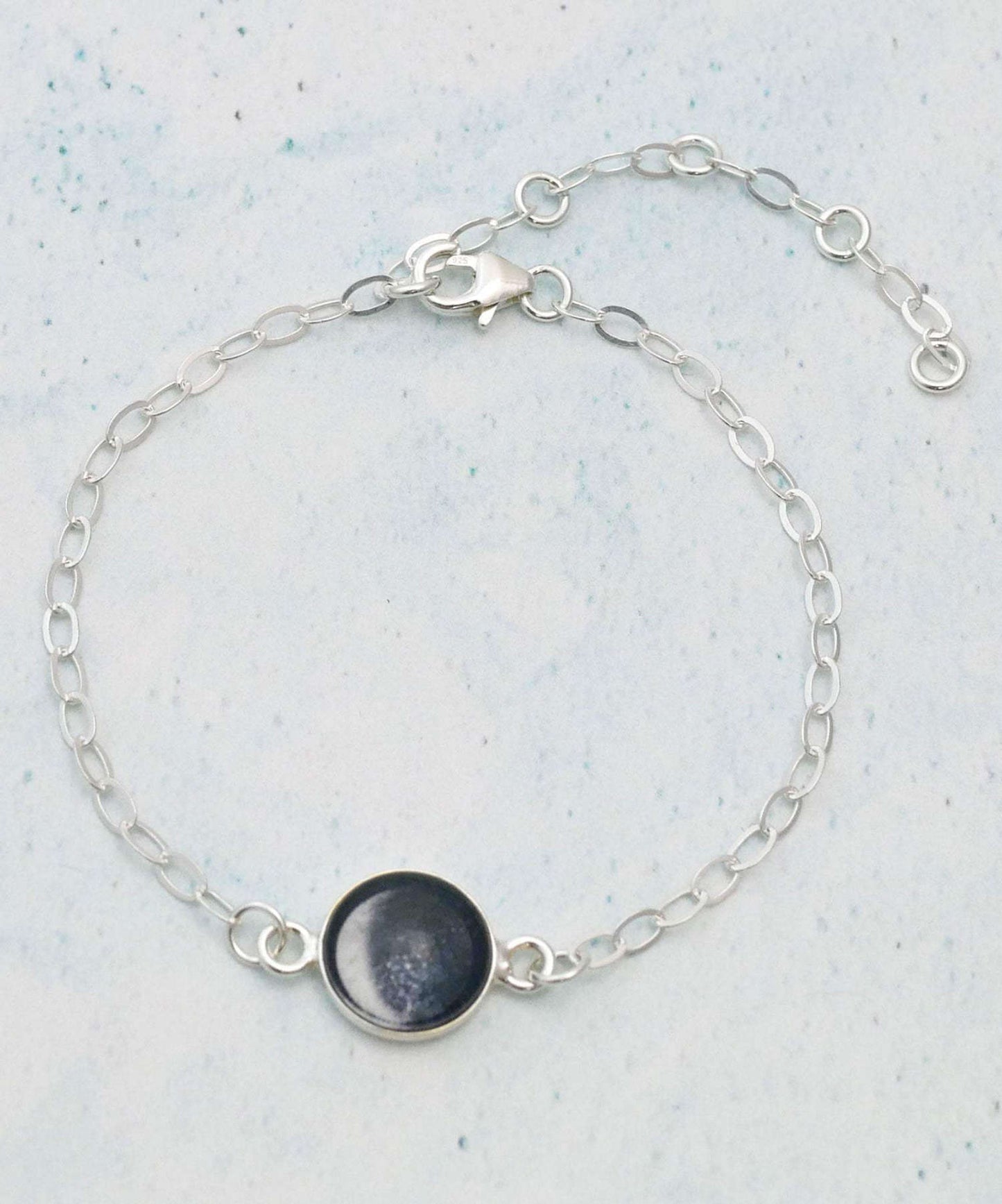 Personalised Moon Phase Bracelet Top