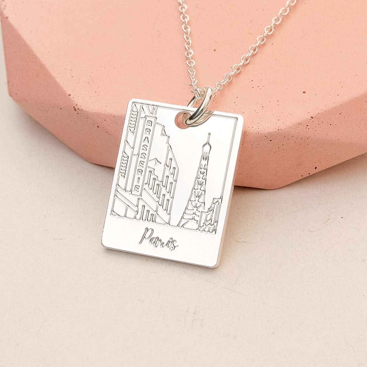 Paris Travel Necklace - Keepsake Travel Gift