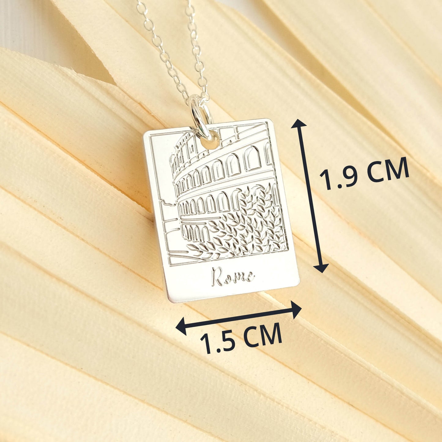 Rome Italy Necklace - Keepsake Travel Gift