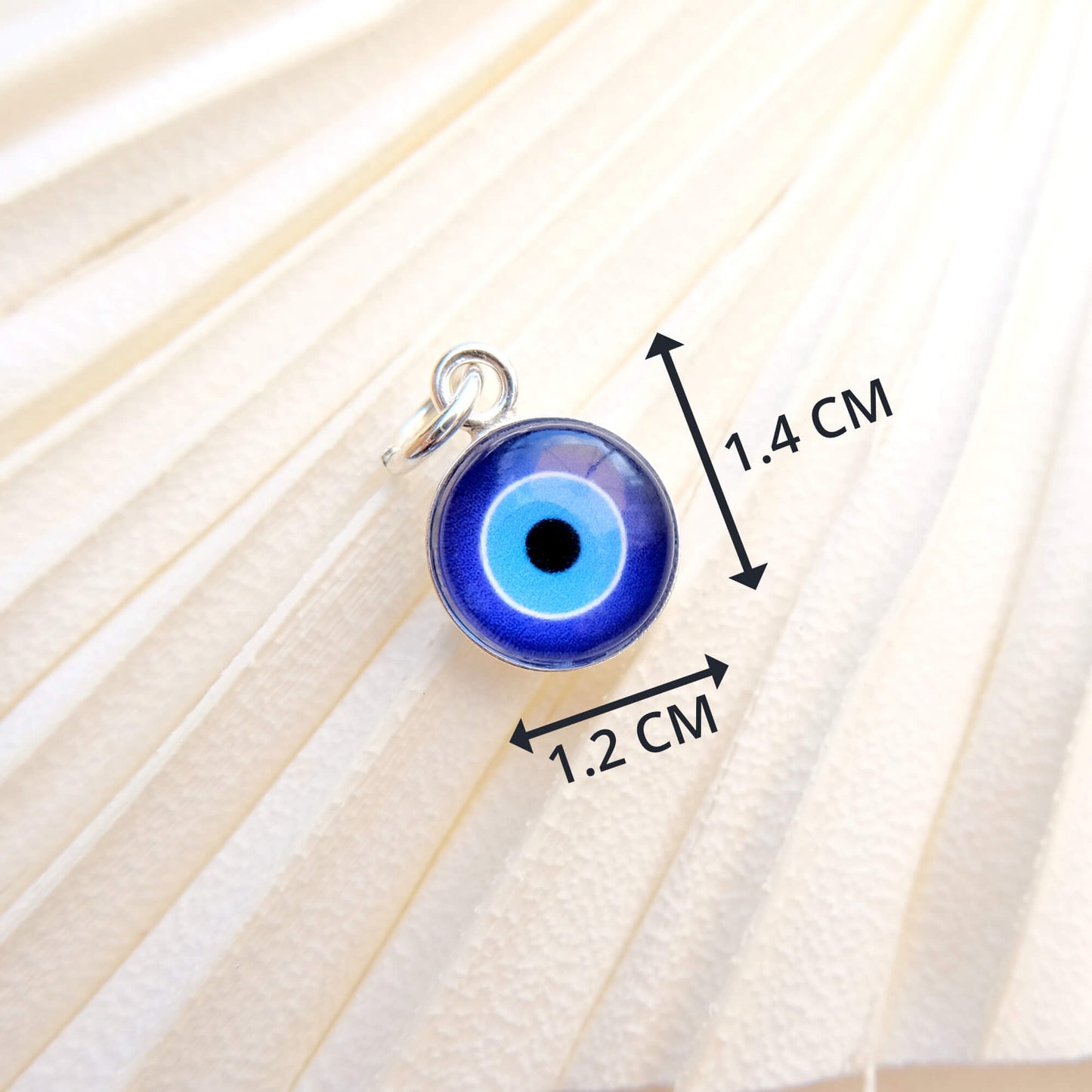 Sterling Silver Evil Eye Charm