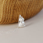 Curiosity Greek Owl Necklace in Sterling Silver