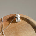 Curiosity Greek Owl Necklace in Sterling Silver