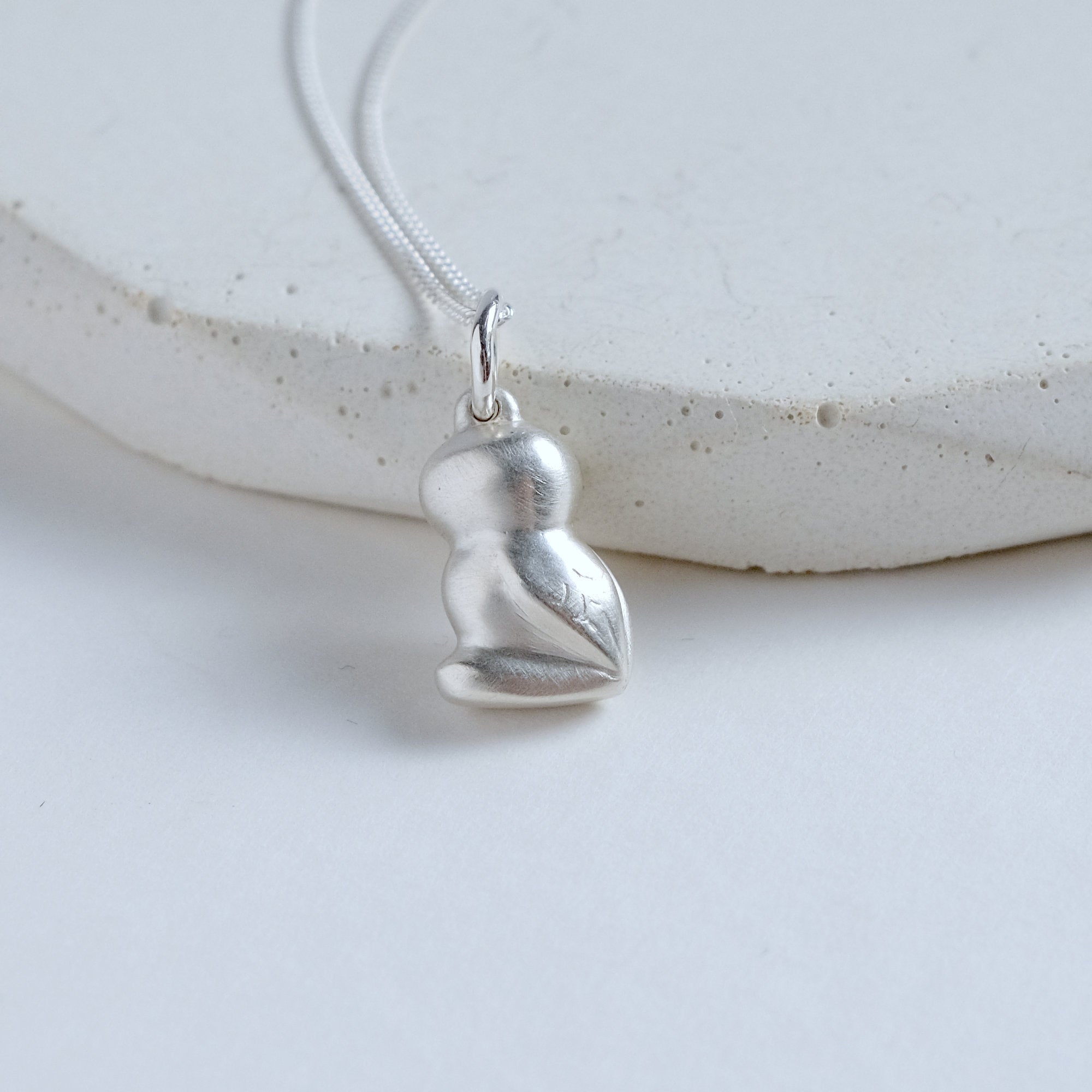 Sterling Silver Curiosity Greek Owl Necklace