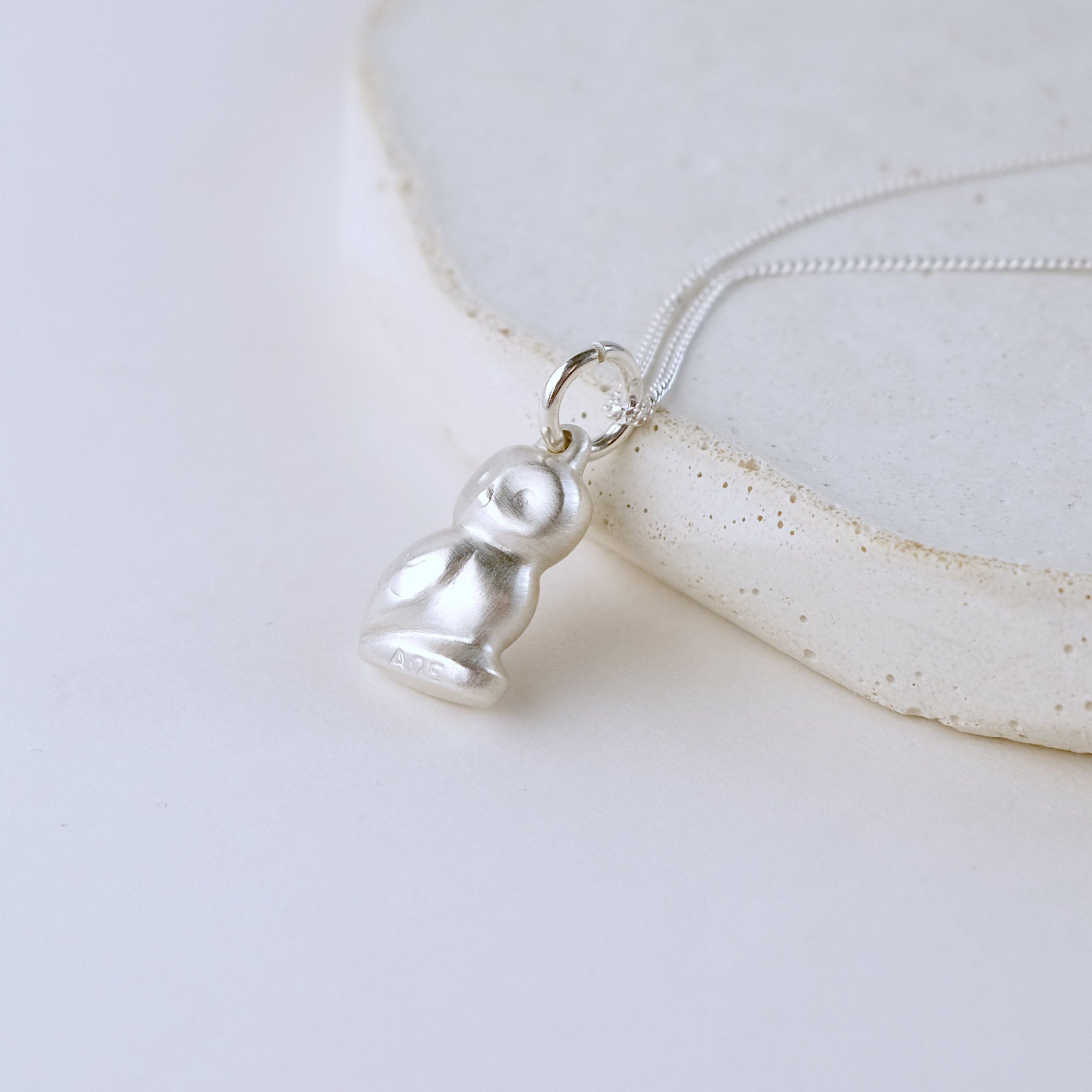 Sterling Silver Curiosity Greek Owl Necklace