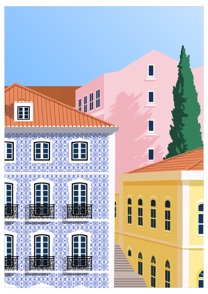Lisbon Art Print