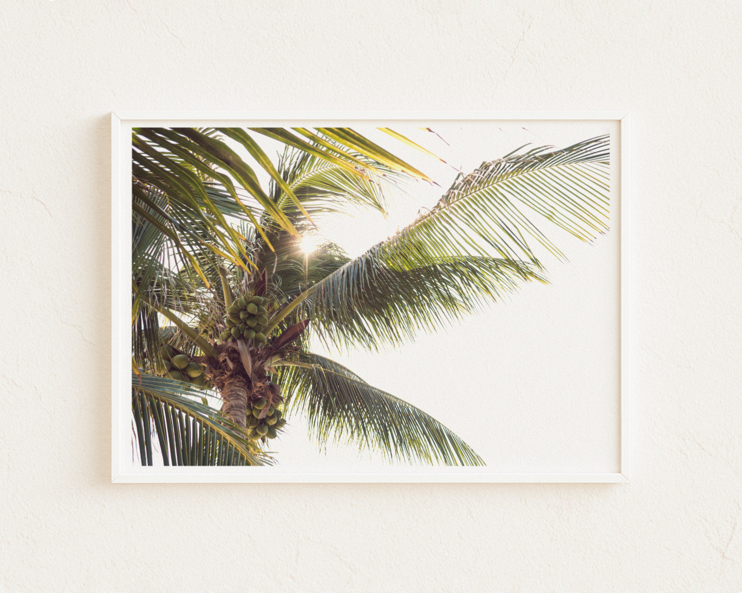 Palm Tree Print - Golden Hour