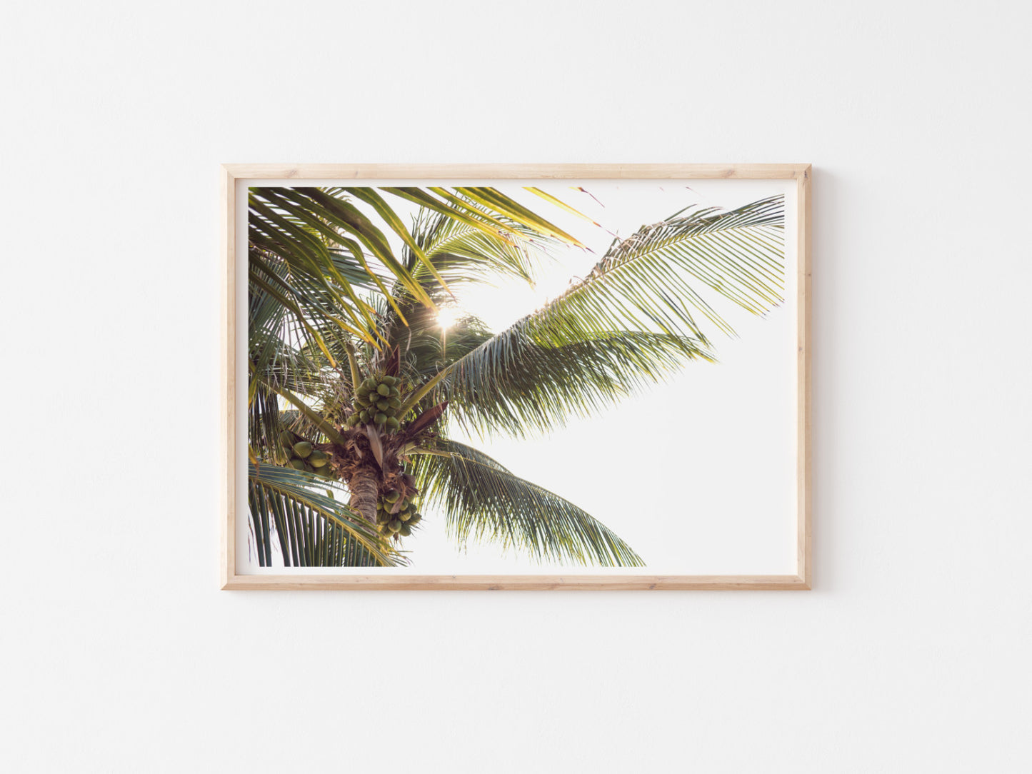 Palm Tree Print - Golden Hour