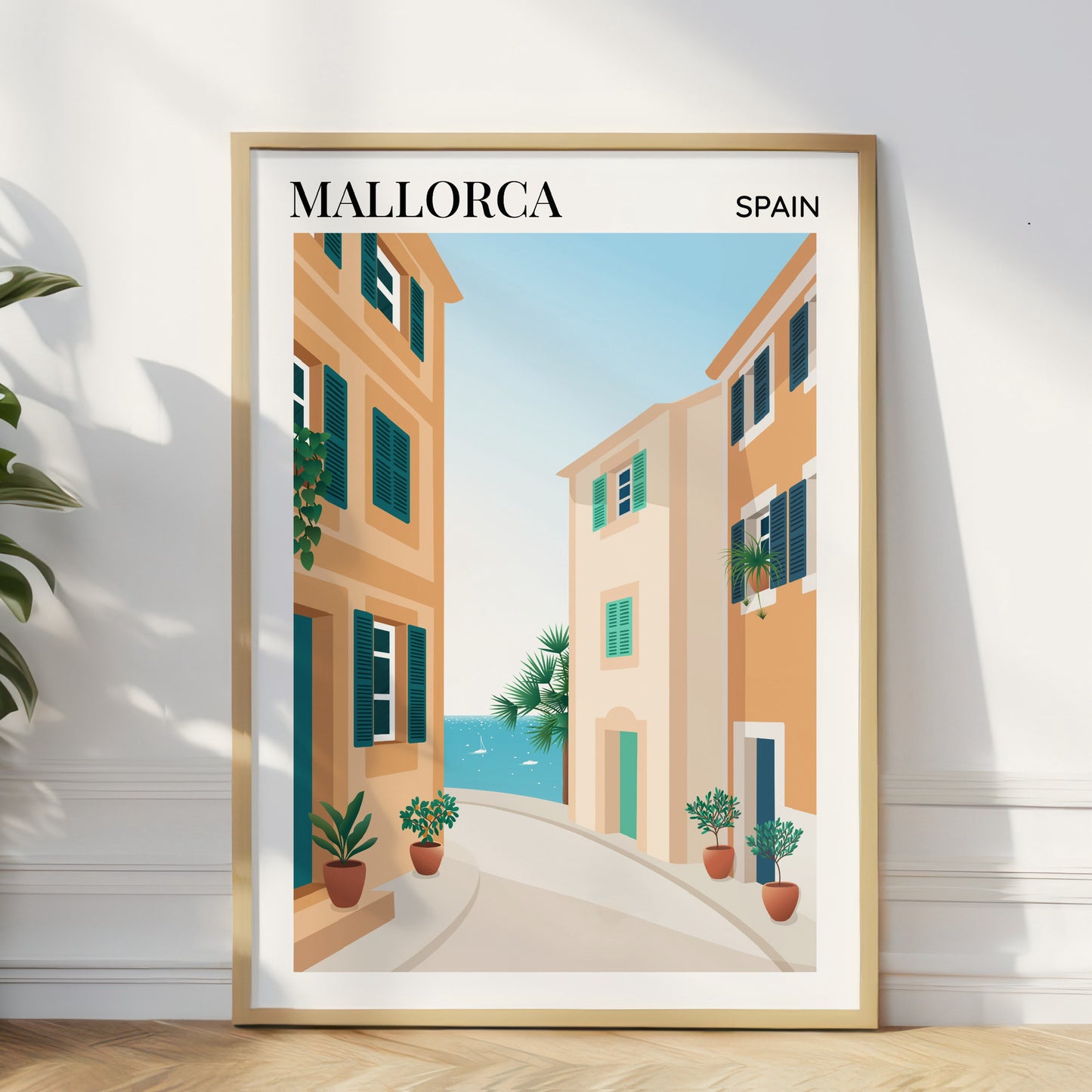 Mallorca Art Print Travel Poster