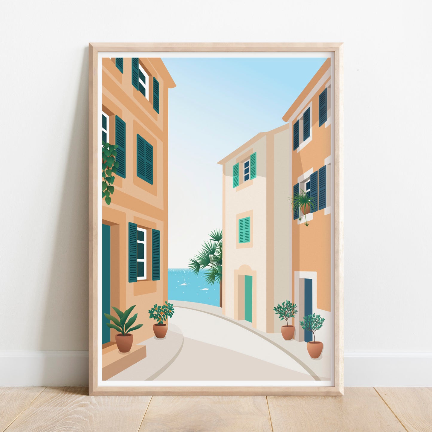 Spain Travel Print - Mediterranean Art