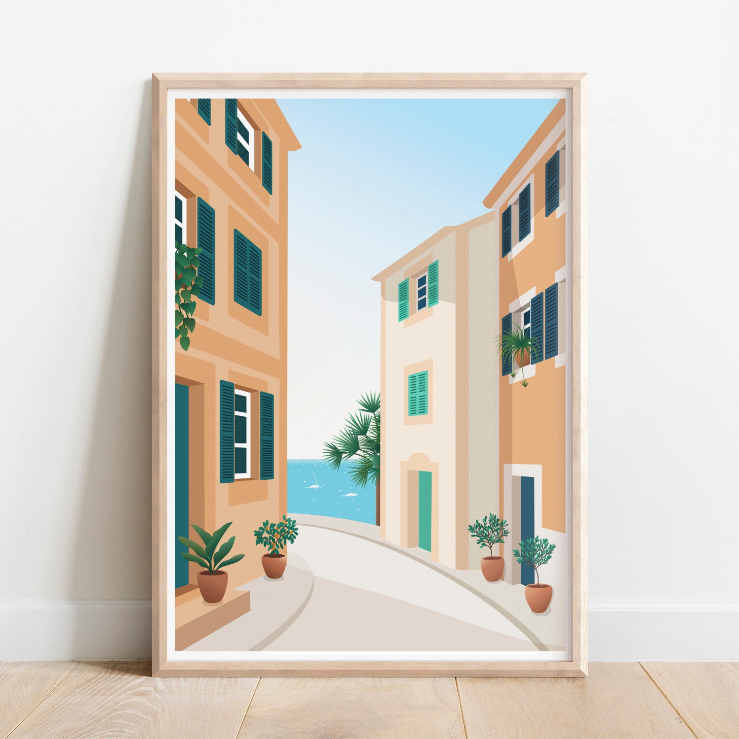 Spain Travel Print - Mediterranean Art