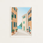 Spain Travel Print - Mediterranean Art