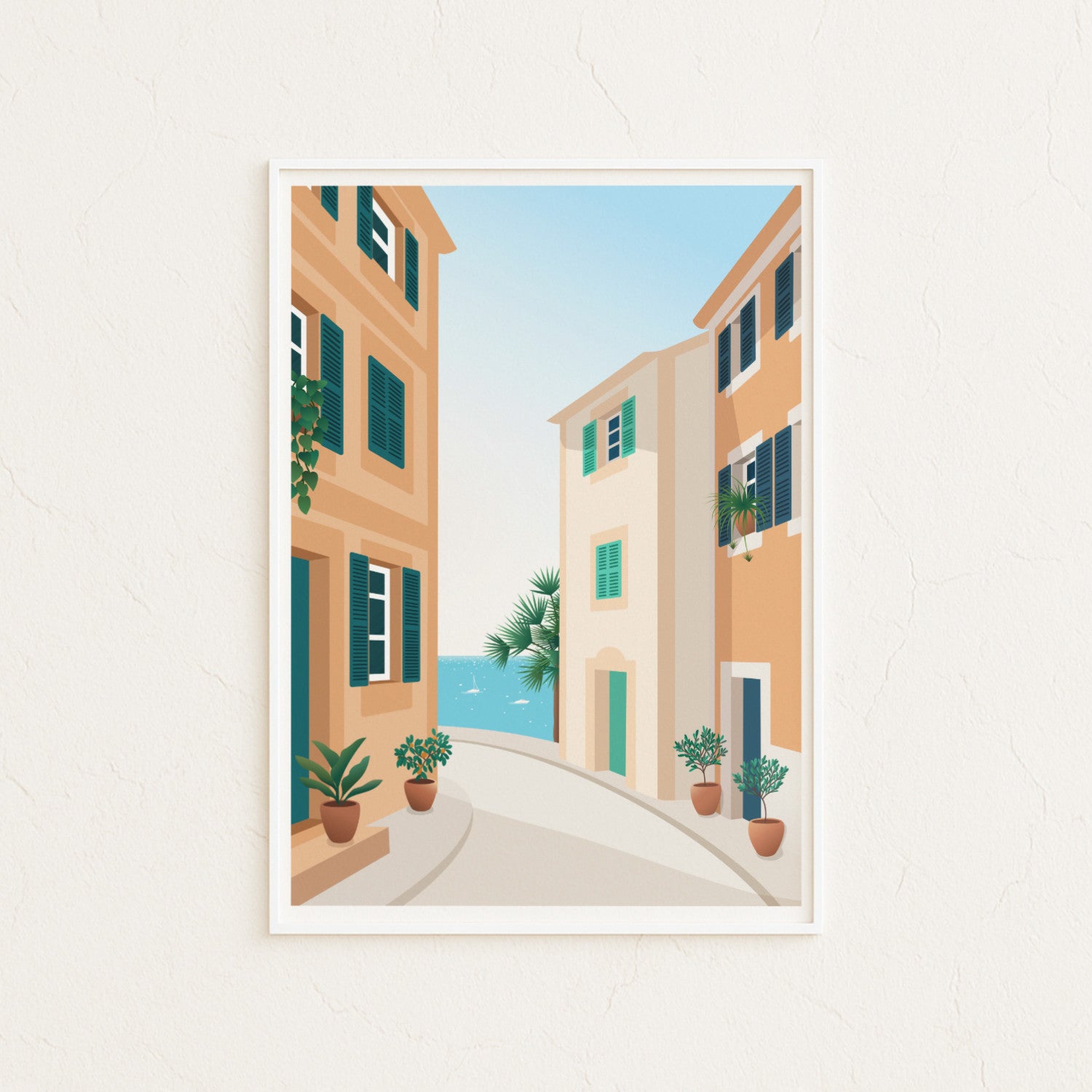 Spain Travel Print - Mediterranean Art