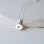 Positivity Evil Eye Necklace in Sterling Silver