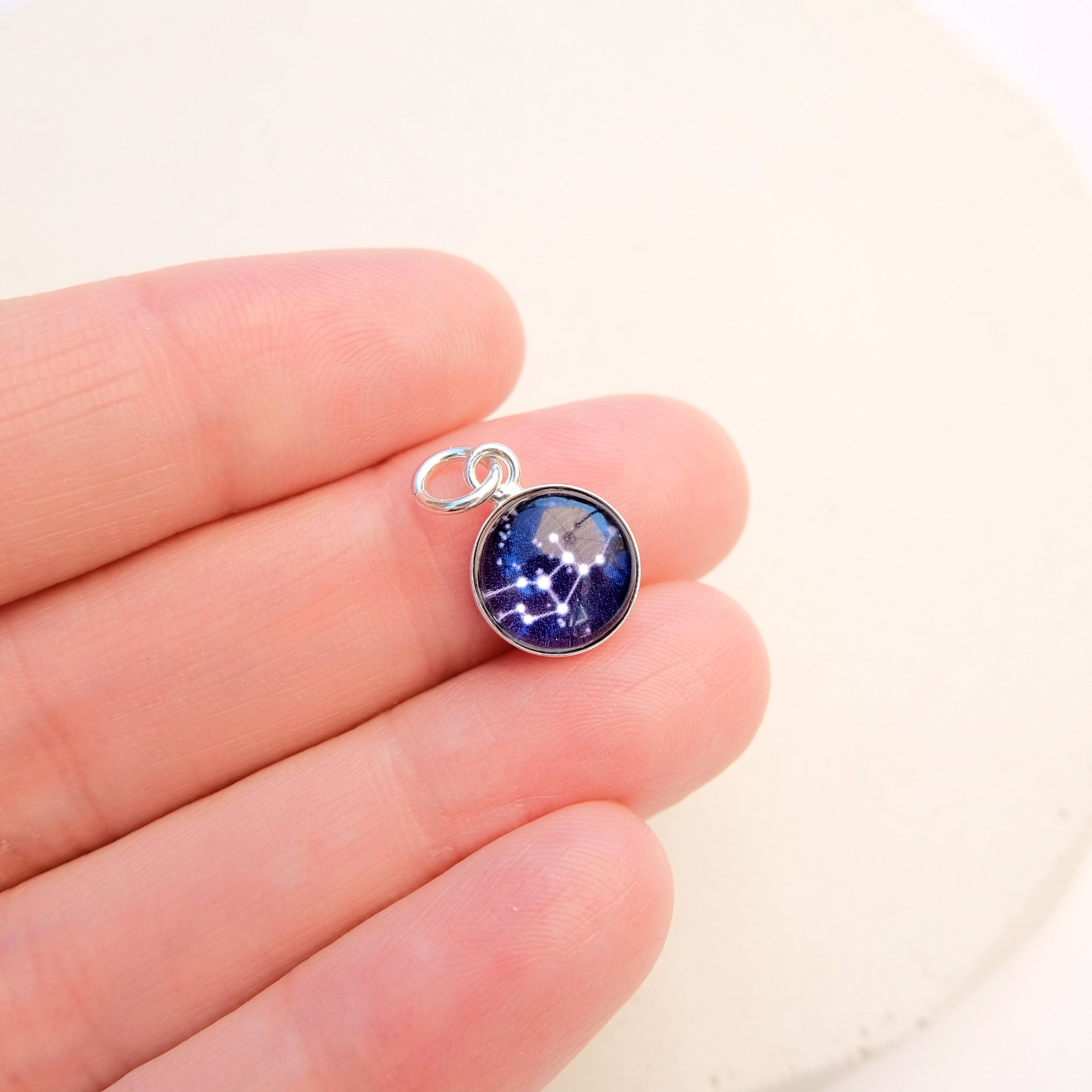 Sterling Silver Zodiac Charm