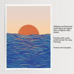 Sunset Sea Art