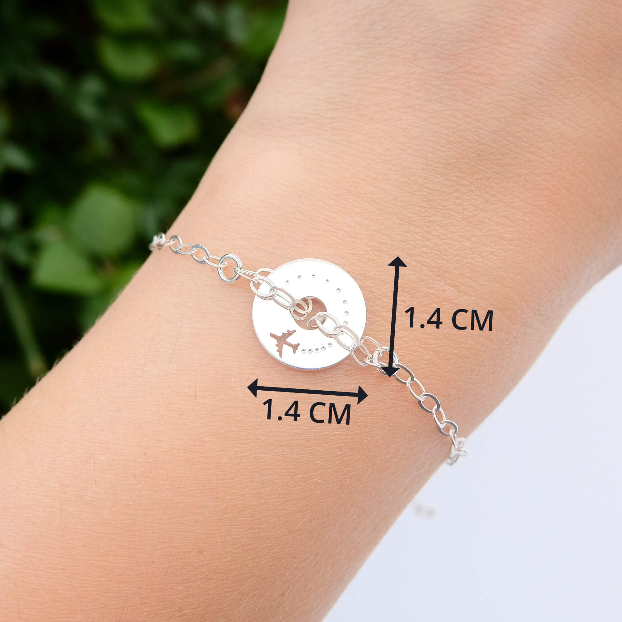 2 Pieces Golden Colour Airplane Bracelets – Aviation Shop