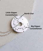 North Star Necklace Star Map Cassiopi