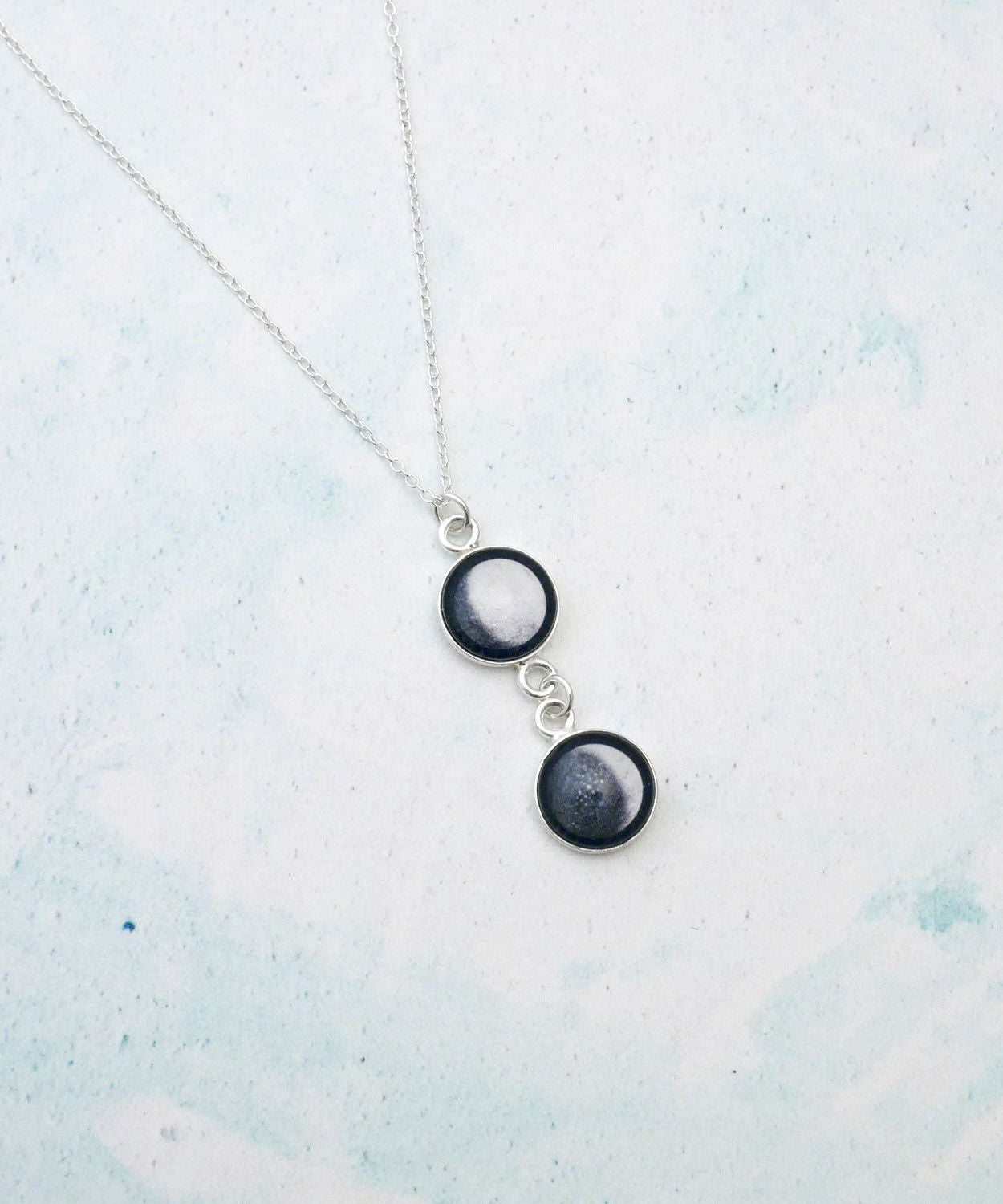 Personalised Soulmate Moon Phase Necklace