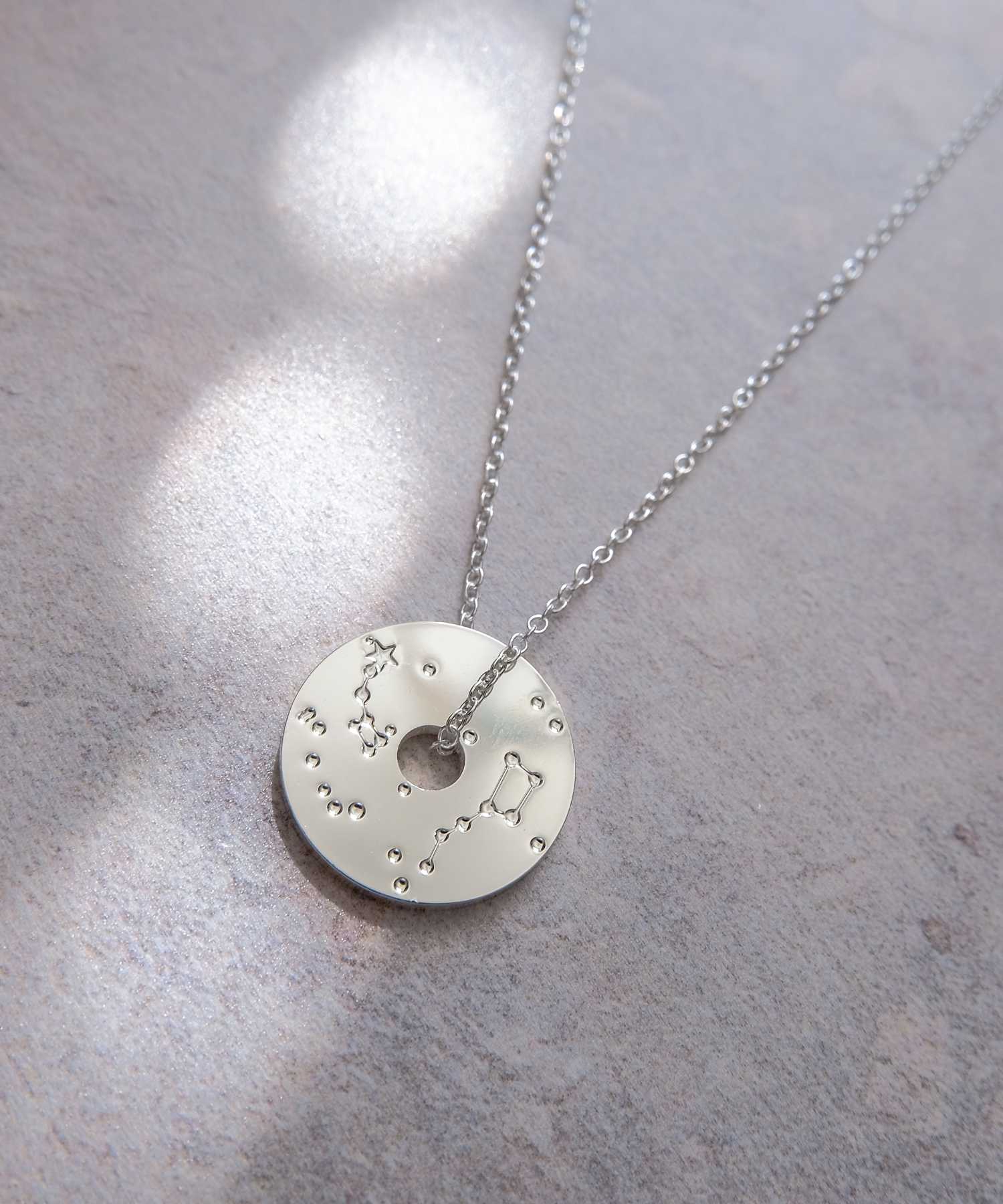 North Star Necklace Top View