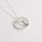 Celestial Sun and Moon Necklace