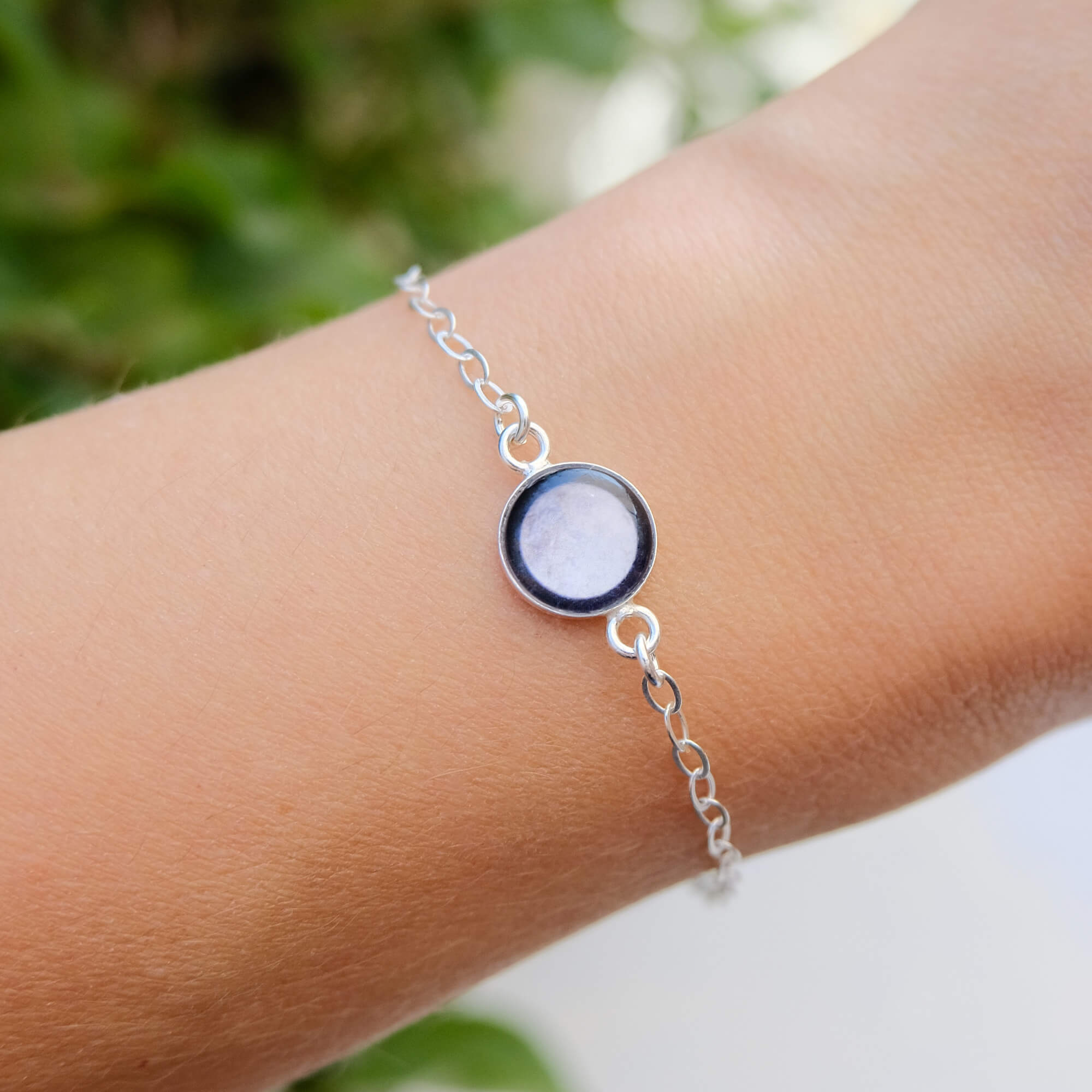 Bracelet with moon deals from birthday