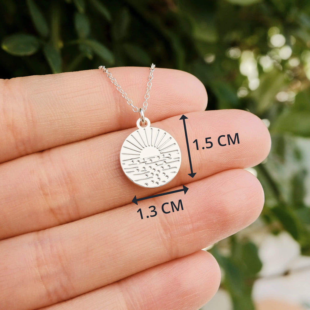 Small Happy Place Ocean Necklace