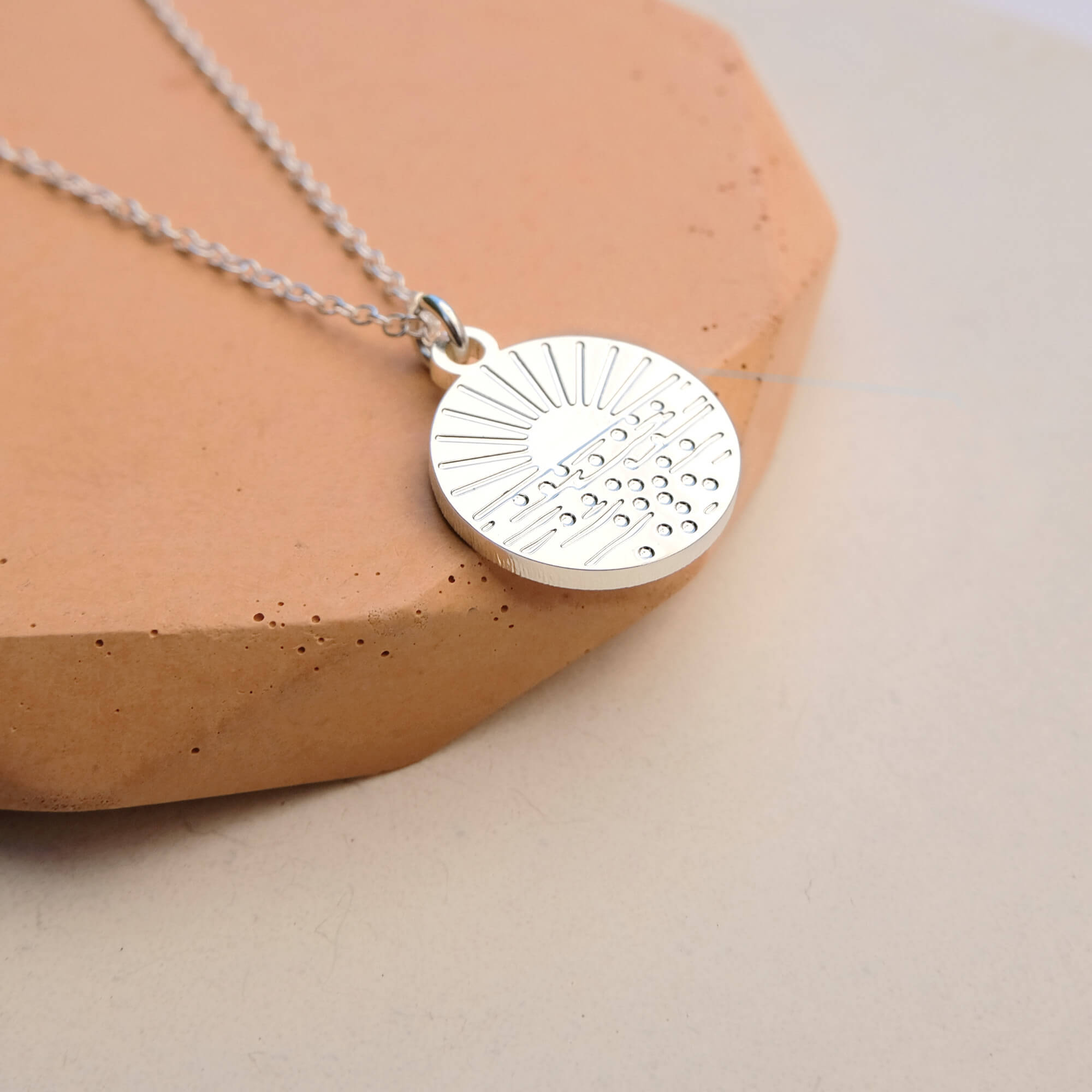 Small Happy Place Ocean Necklace