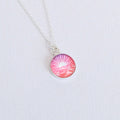 Sterling Silver Sunset Sea Necklace