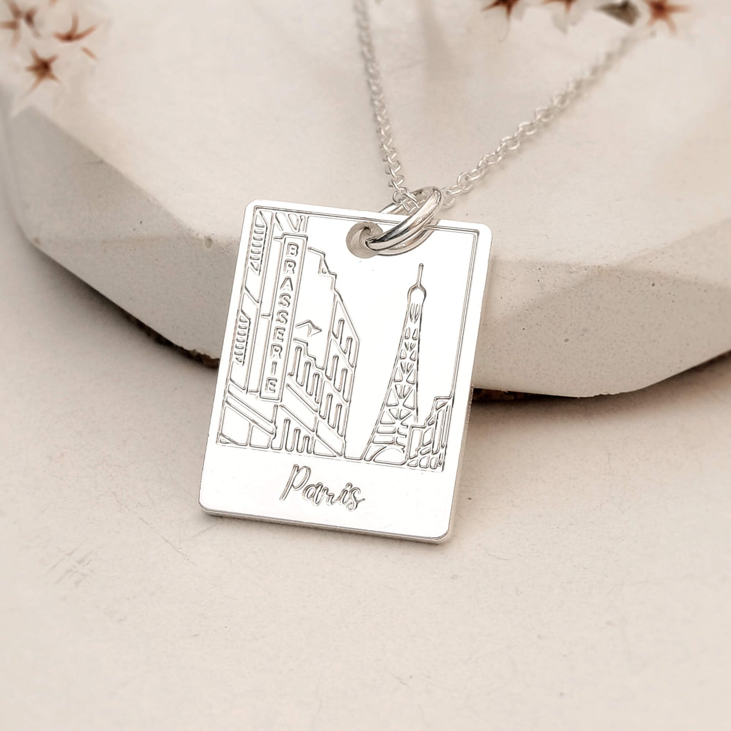 Paris Travel Necklace - Keepsake Travel Gift