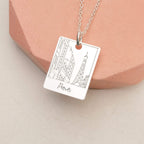 Paris Travel Necklace - Keepsake Travel Gift