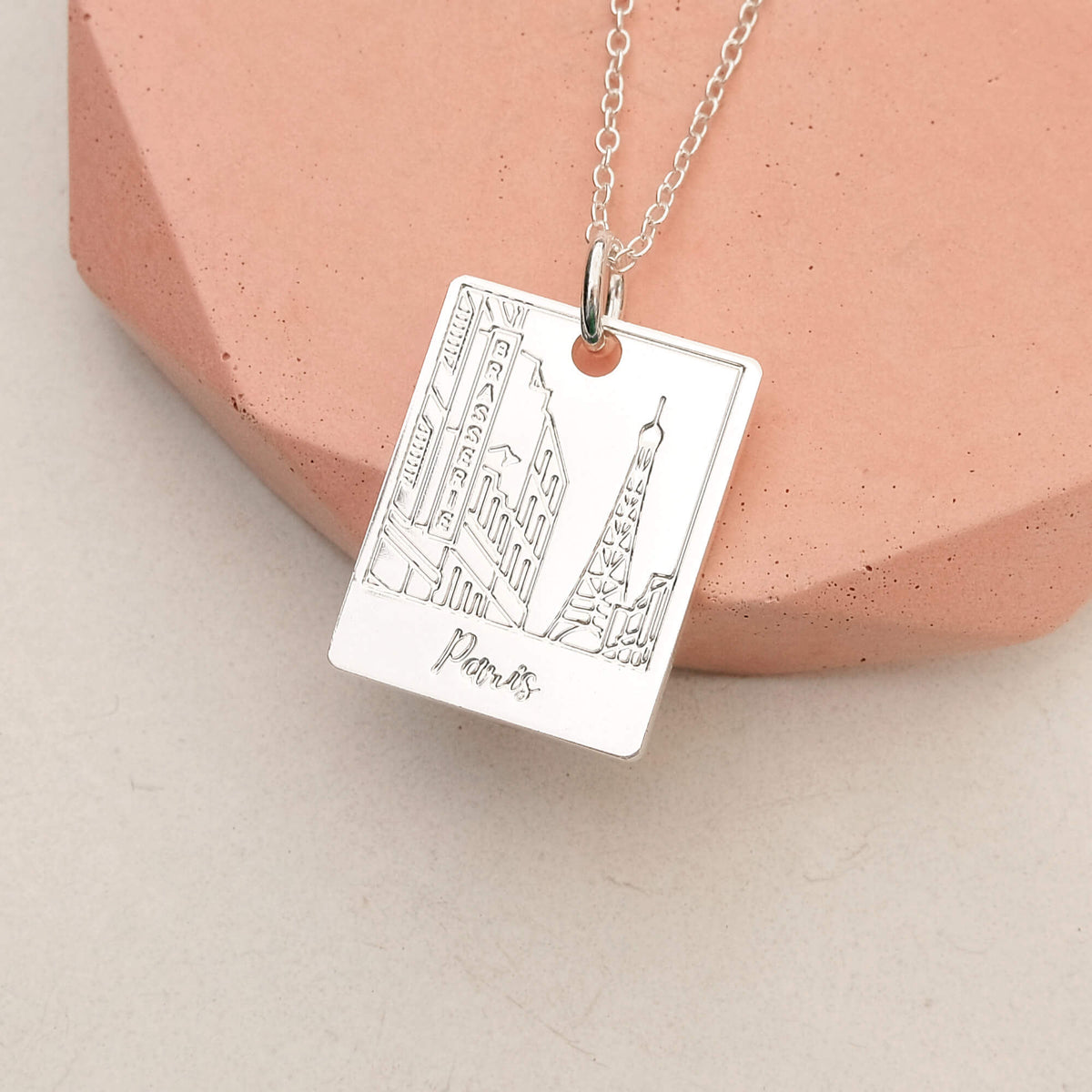 Paris Travel Necklace - Keepsake Travel Gift