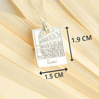 Rome Italy Necklace - Colosseum Travel Gift