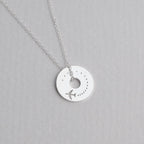 Tiny Airplane Spinner Necklace