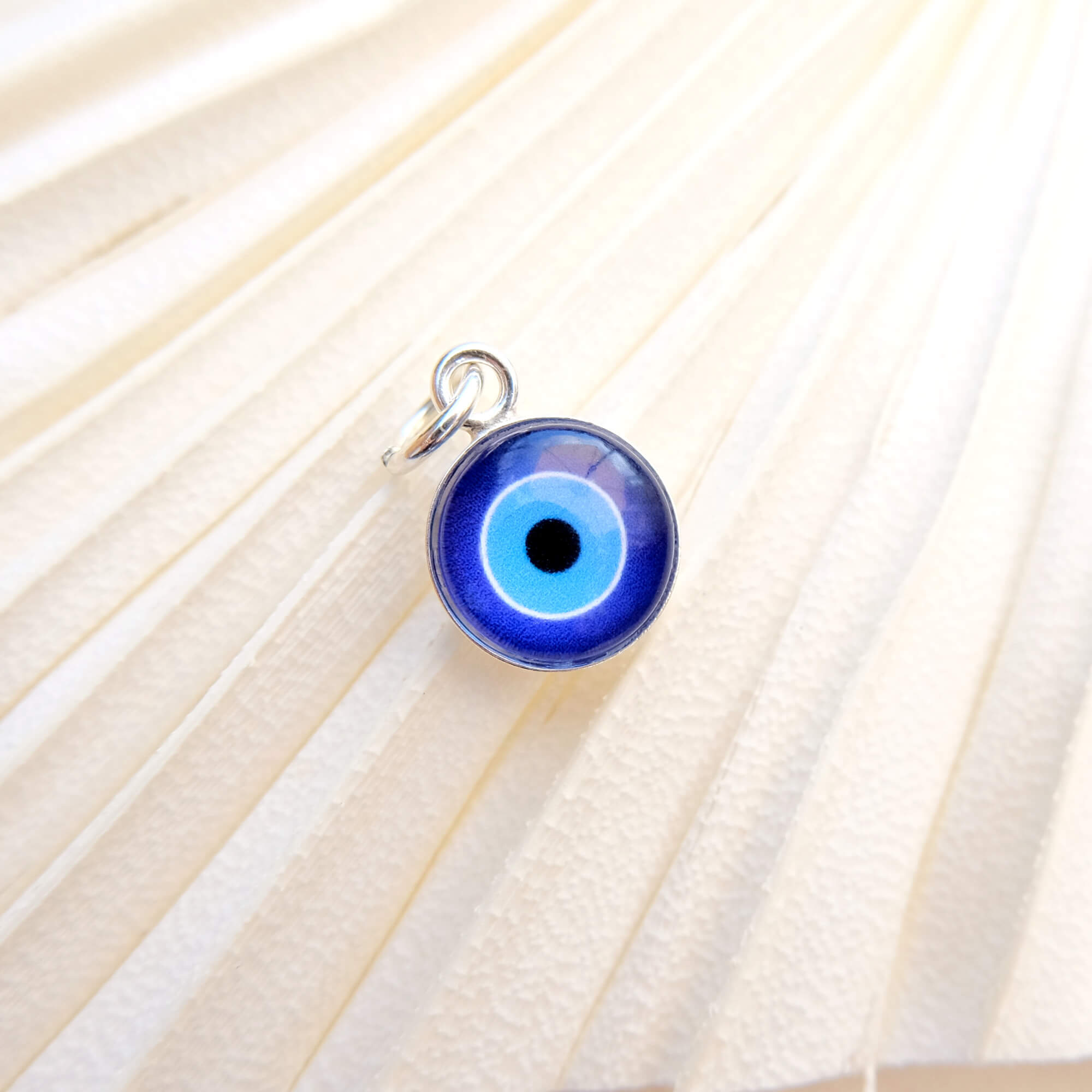 Sterling Silver Evil Eye Charm