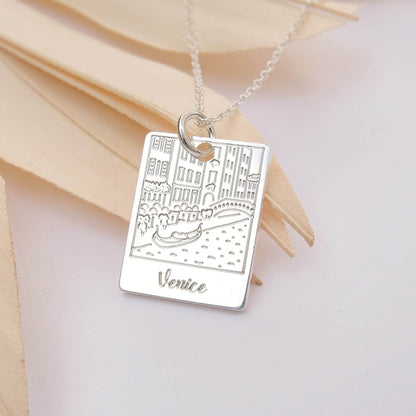 Venice Italy Necklace - Keepsake Travel Gift